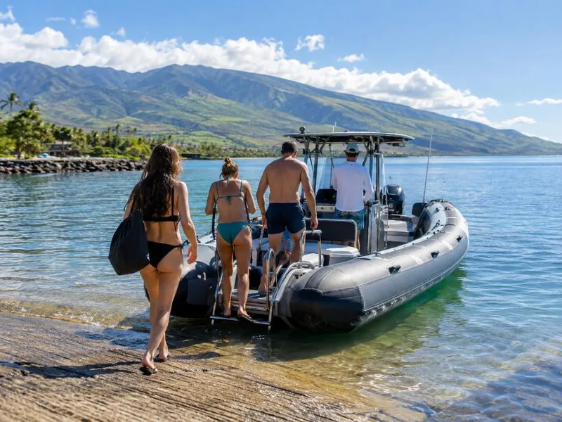 Kihei Raft to Molokini & Turtle Town